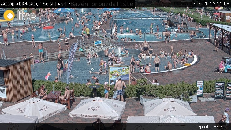 Aquapark Olešná - Letní aquapark - 20.6.2026 v 15:15