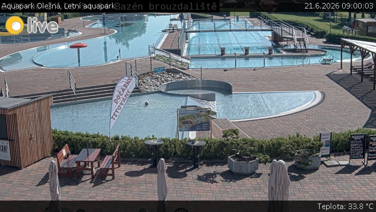 Aquapark Olešná - Letní aquapark - 21.6.2026 v 09:00