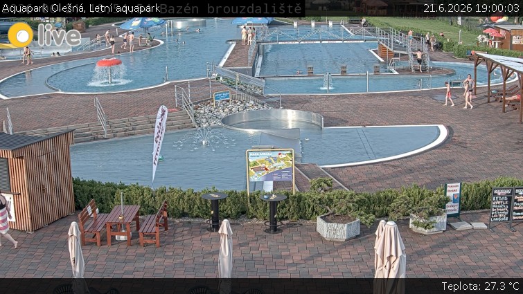 Aquapark Olešná - Letní aquapark - 21.6.2026 v 19:00