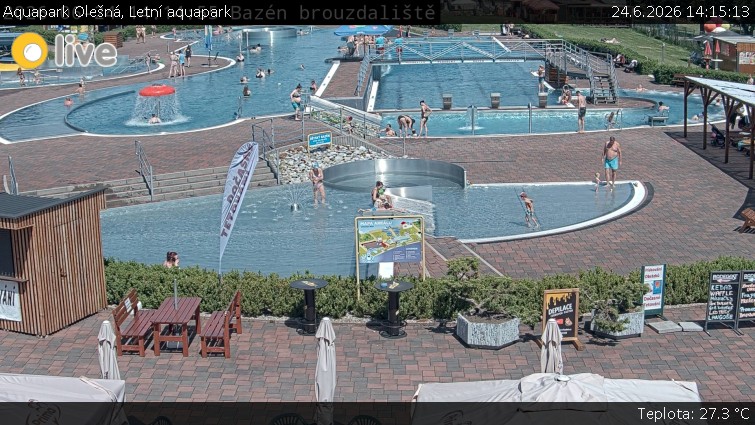 Aquapark Olešná - Letní aquapark - 24.6.2026 v 14:15