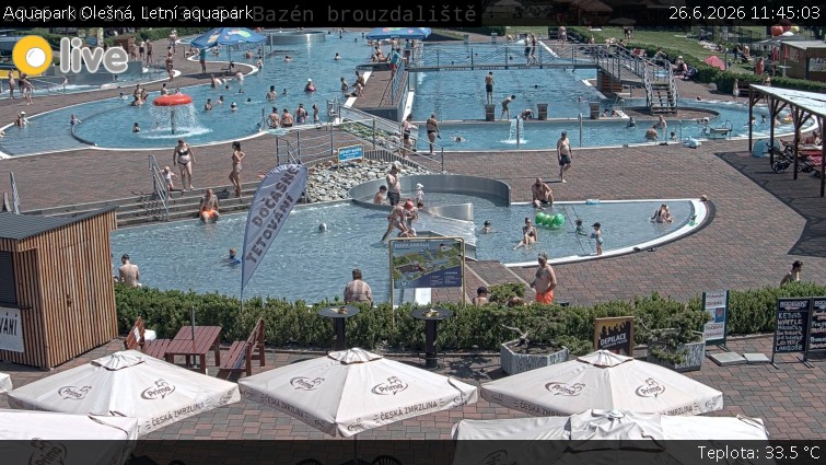 Aquapark Olešná - Letní aquapark - 26.6.2026 v 11:45