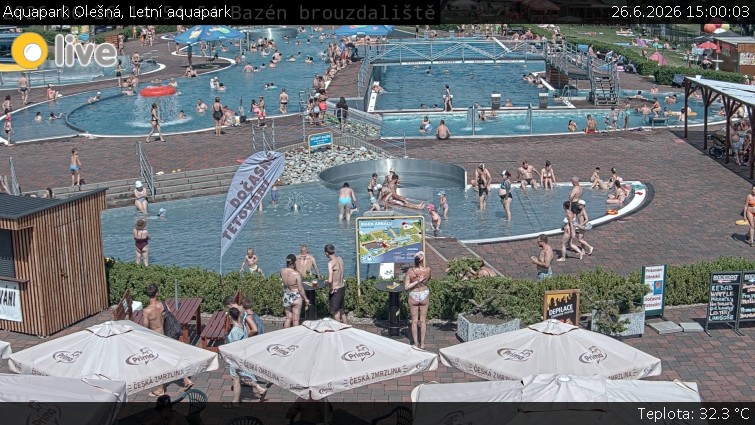 Aquapark Olešná - Letní aquapark - 26.6.2026 v 15:00