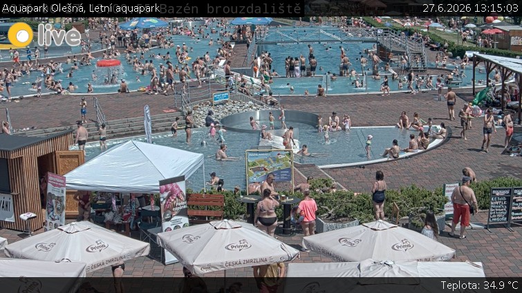 Aquapark Olešná - Letní aquapark - 27.6.2026 v 13:15