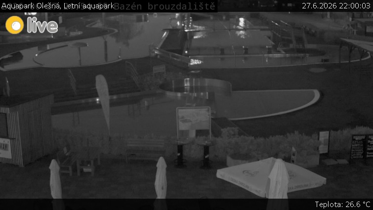 Aquapark Olešná - Letní aquapark - 27.6.2026 v 22:00