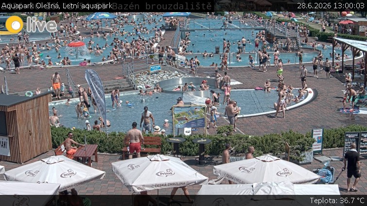 Aquapark Olešná - Letní aquapark - 28.6.2026 v 13:00