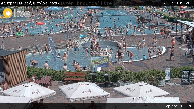 Aquapark Olešná - Letní aquapark - 28.6.2026 v 13:15