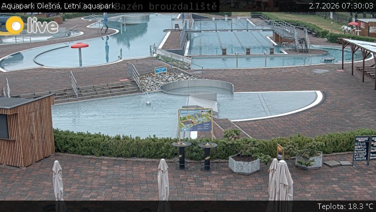 Aquapark Olešná - Letní aquapark - 2.7.2026 v 07:30