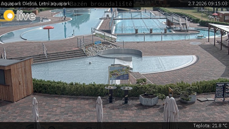 Aquapark Olešná - Letní aquapark - 2.7.2026 v 09:15