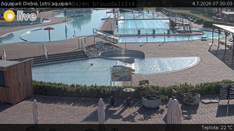 Aquapark Olešná - Letní aquapark - 4.7.2026 v 07:30