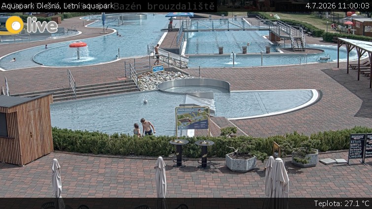 Aquapark Olešná - Letní aquapark - 4.7.2026 v 11:00
