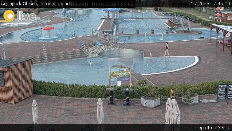 Aquapark Olešná - Letní aquapark - 4.7.2026 v 17:45