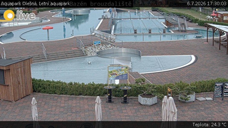 Aquapark Olešná - Letní aquapark - 6.7.2026 v 17:30