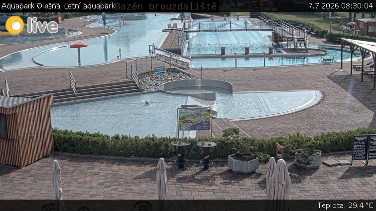 Aquapark Olešná - Letní aquapark - 7.7.2026 v 08:30
