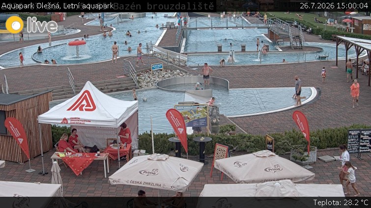 Aquapark Olešná - Letní aquapark - 26.7.2026 v 15:00