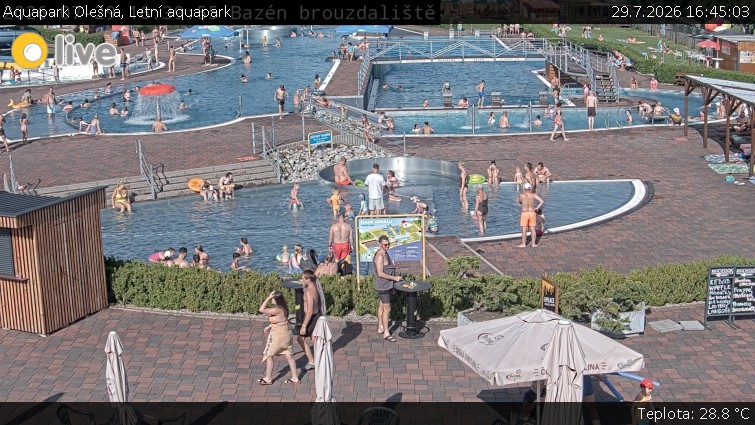 Aquapark Olešná - Letní aquapark - 29.7.2026 v 16:45