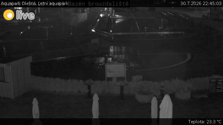 Aquapark Olešná - Letní aquapark - 30.7.2026 v 22:45