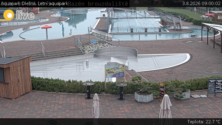 Aquapark Olešná - Letní aquapark - 3.8.2026 v 09:00