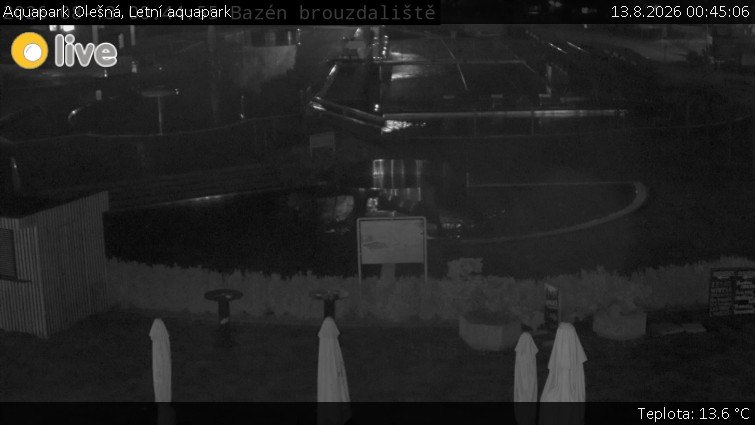Aquapark Olešná - Letní aquapark - 13.8.2026 v 00:45