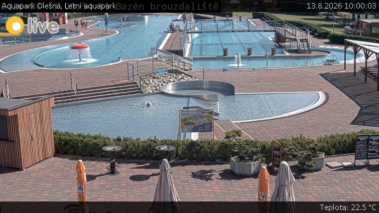 Aquapark Olešná - Letní aquapark - 13.8.2026 v 10:00