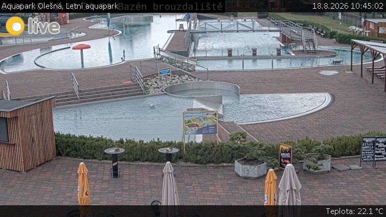 Aquapark Olešná - Letní aquapark - 18.8.2026 v 10:45