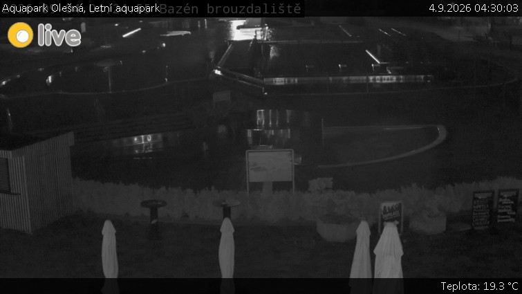 Aquapark Olešná - Letní aquapark - 4.9.2026 v 04:30