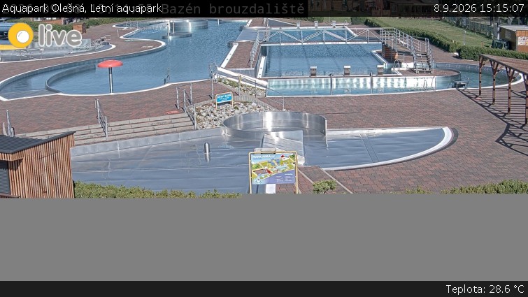 Aquapark Olešná - Letní aquapark - 8.9.2026 v 15:15