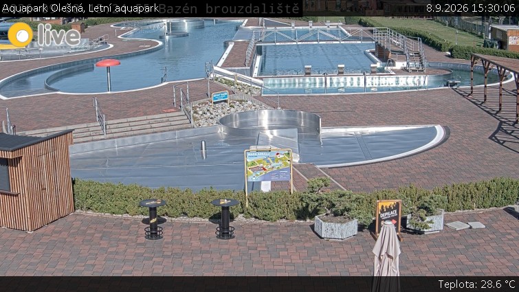 Aquapark Olešná - Letní aquapark - 8.9.2026 v 15:30