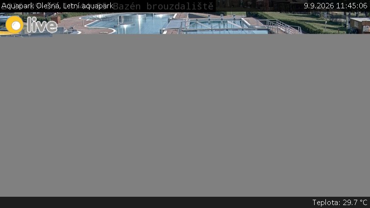 Aquapark Olešná - Letní aquapark - 9.9.2026 v 11:45