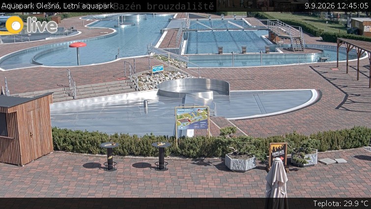 Aquapark Olešná - Letní aquapark - 9.9.2026 v 12:45