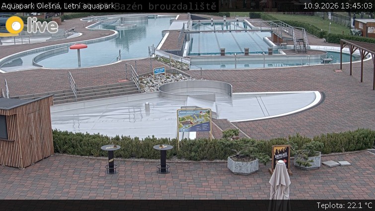 Aquapark Olešná - Letní aquapark - 10.9.2026 v 13:45