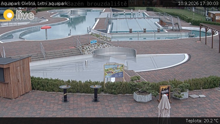 Aquapark Olešná - Letní aquapark - 10.9.2026 v 17:30