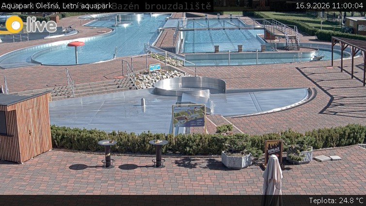 Aquapark Olešná - Letní aquapark - 16.9.2026 v 11:00