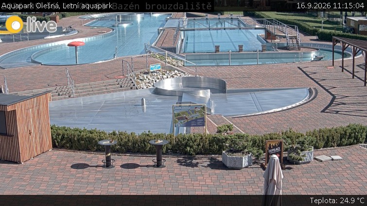 Aquapark Olešná - Letní aquapark - 16.9.2026 v 11:15