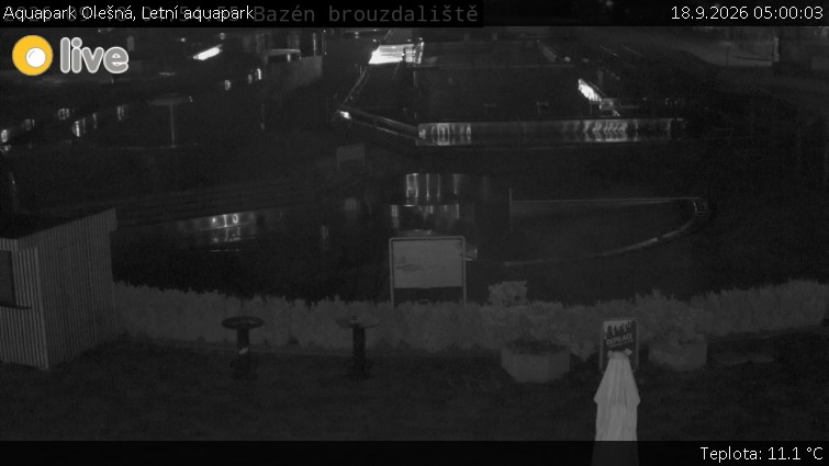 Aquapark Olešná - Letní aquapark - 18.9.2026 v 05:00