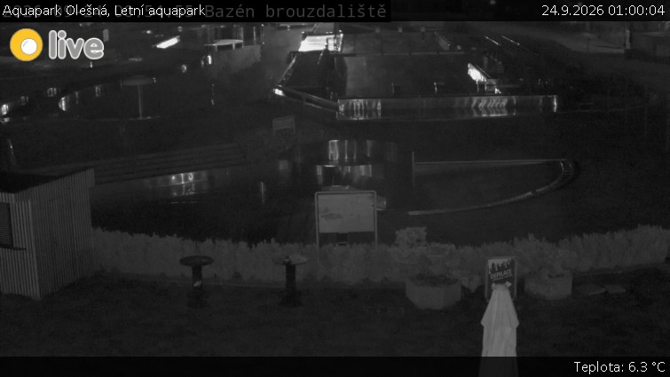 Aquapark Olešná - Letní aquapark - 24.9.2026 v 01:00