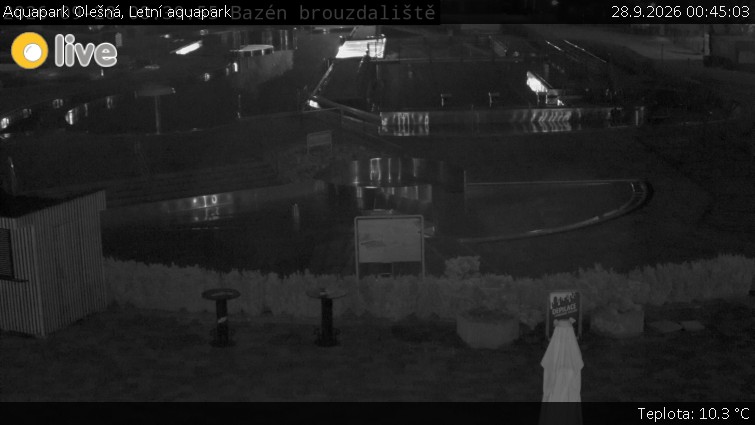 Aquapark Olešná - Letní aquapark - 28.9.2026 v 00:45