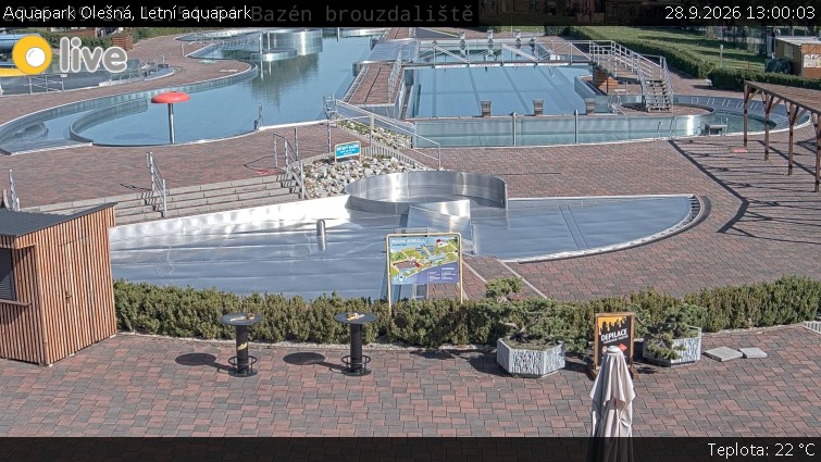 Aquapark Olešná - Letní aquapark - 28.9.2026 v 13:00