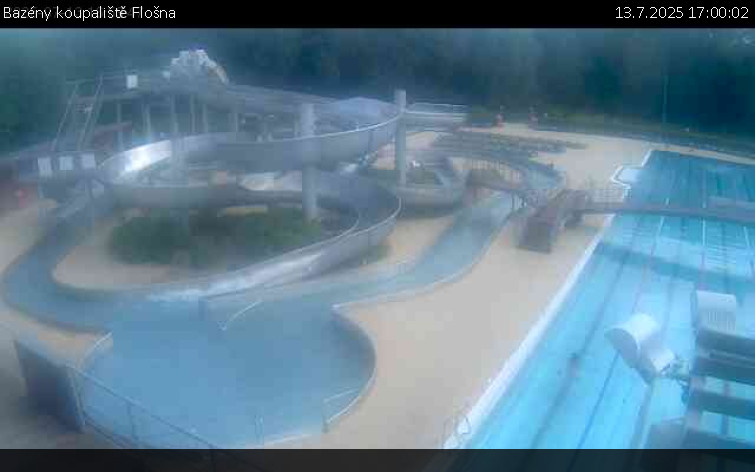 Koupaliště Flošna - Bazény koupaliště Flošna - 13.7.2025 v 17:00 Koupaliště Flošna - Bazény koupaliště Flošna - 13.7.2025 v 17:00
