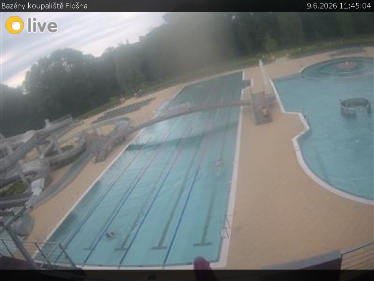 Koupaliště Flošna - Bazény koupaliště Flošna - 9.6.2026 v 11:45