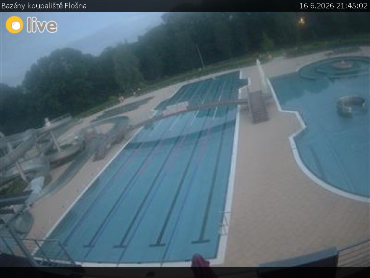 Freizeitbad Flošna - Schwimmbäder des Schwimmbads Flošna - 16.6.2026 v 21:45