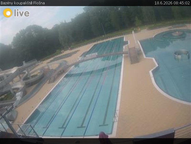 Koupaliště Flošna - Bazény koupaliště Flošna - 18.6.2026 v 08:45