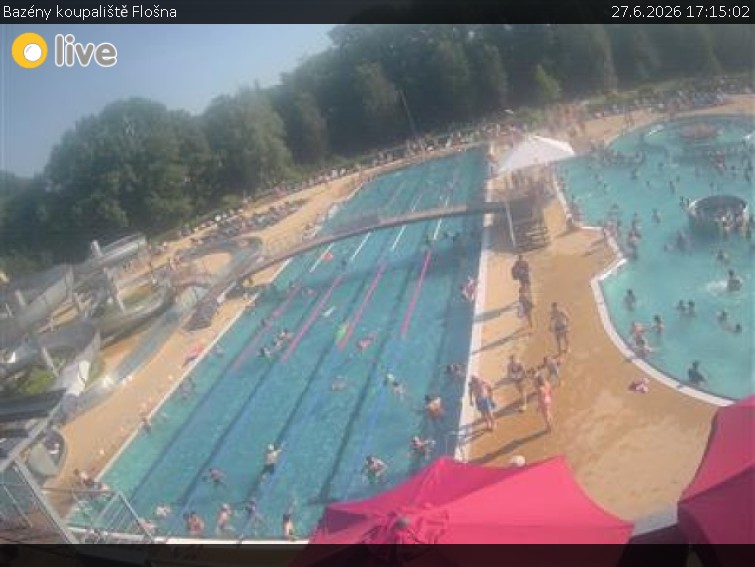 Koupaliště Flošna - Bazény koupaliště Flošna - 27.6.2026 v 17:15