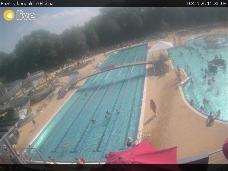 Koupaliště Flošna - Bazény koupaliště Flošna - 10.8.2026 v 15:30