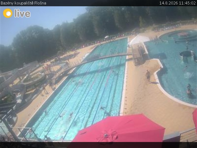 Koupaliště Flošna - Bazény koupaliště Flošna - 14.8.2026 v 11:45