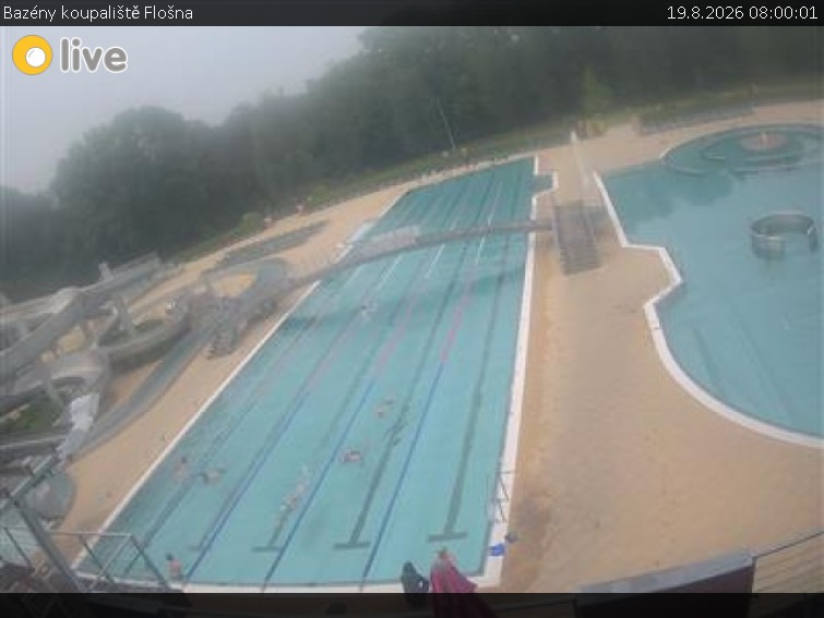 Koupaliště Flošna - Bazény koupaliště Flošna - 19.8.2026 v 08:00