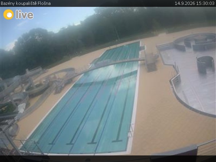 Koupaliště Flošna - Bazény koupaliště Flošna - 14.9.2026 v 15:30