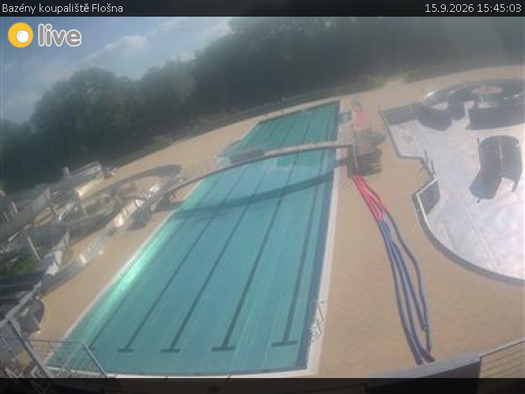 Koupaliště Flošna - Bazény koupaliště Flošna - 15.9.2026 v 15:45