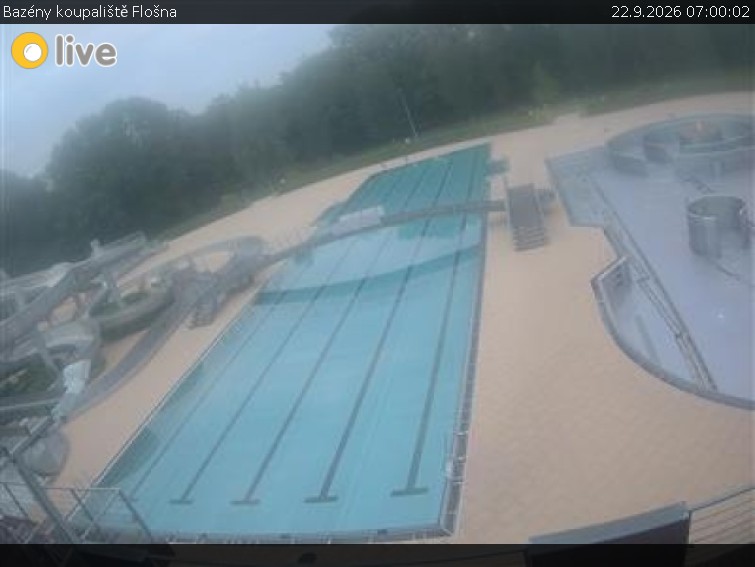 Koupaliště Flošna - Bazény koupaliště Flošna - 22.9.2026 v 07:00