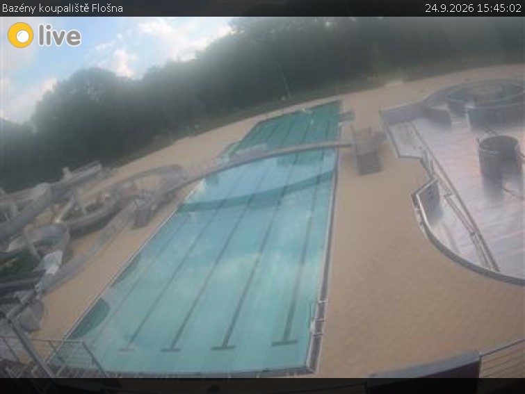 Koupaliště Flošna - Bazény koupaliště Flošna - 24.9.2026 v 15:45