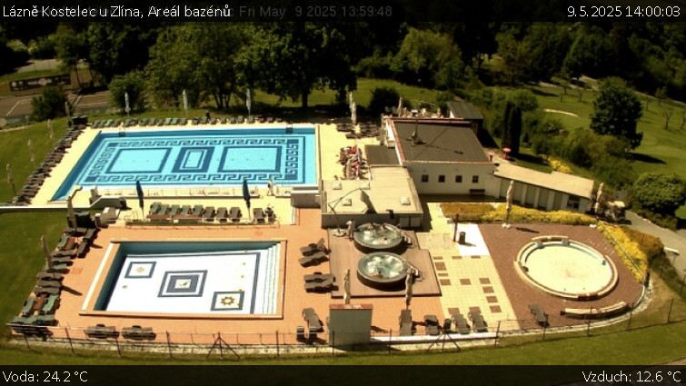 Lázně Kostelec u Zlína - Areál bazénů - 9.5.2025 v 14:00 Lázně Kostelec u Zlína - Areál bazénů - 9.5.2025 v 14:00